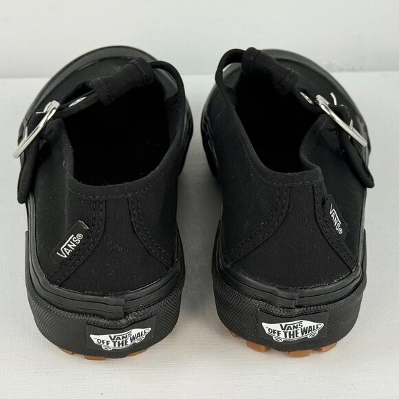 Men's 6, Women's 7.5 - VANS Style 93 Mary Jane Canvas Shoes - Black/Black - Picture 8 of 10